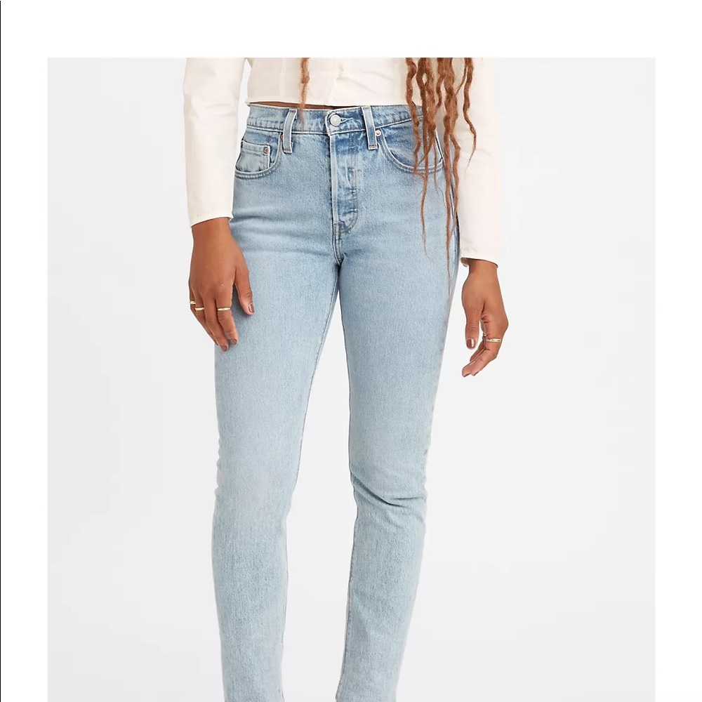Levi’s 501 skinny Tango Light Wash
